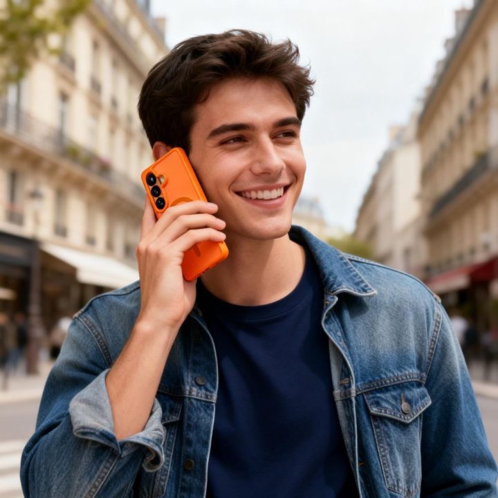 Telefono dėklas Samsung Galaxy S26, oranžinis, Magmat
