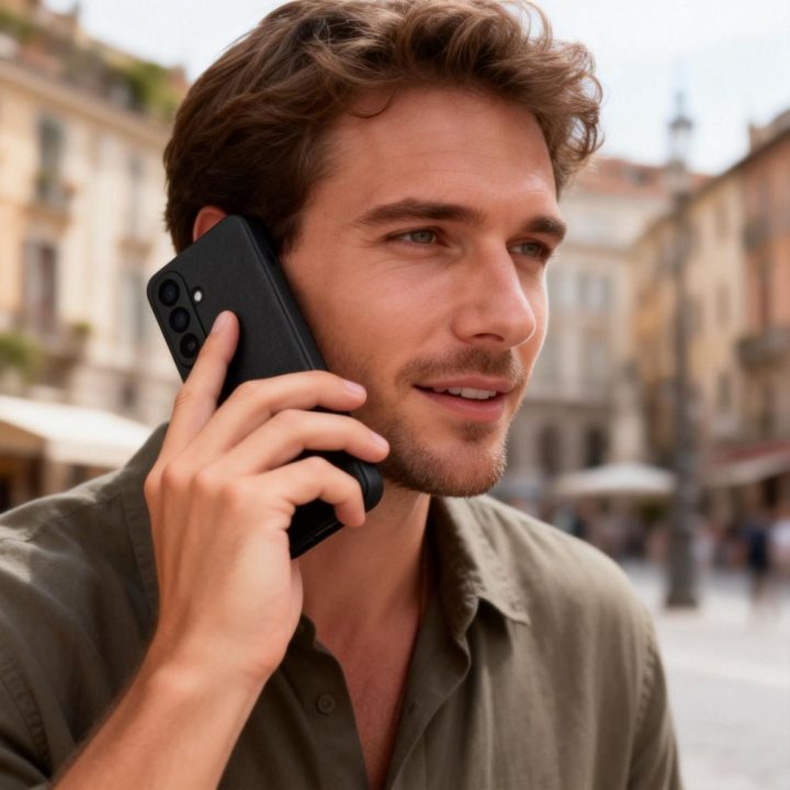 Telefono dėklas Samsung Galaxy A37 5G, juodas