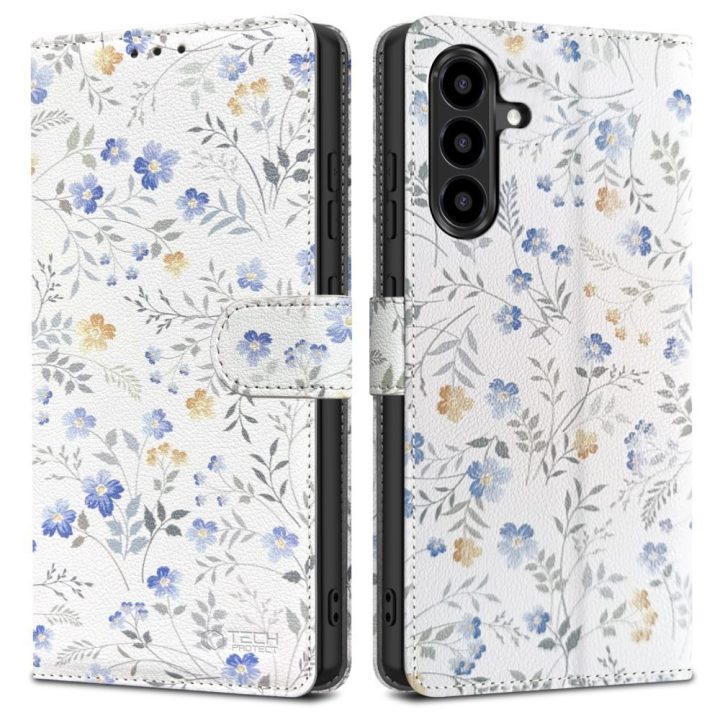 Telefono dėklas skirtas Samsung Galaxy A57 5G, su gėlių raštu