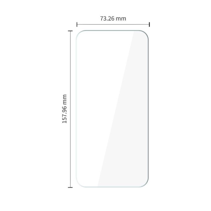Grūdintų stiklų rinkinys 3 vnt. Samsung Galaxy A57 5G
