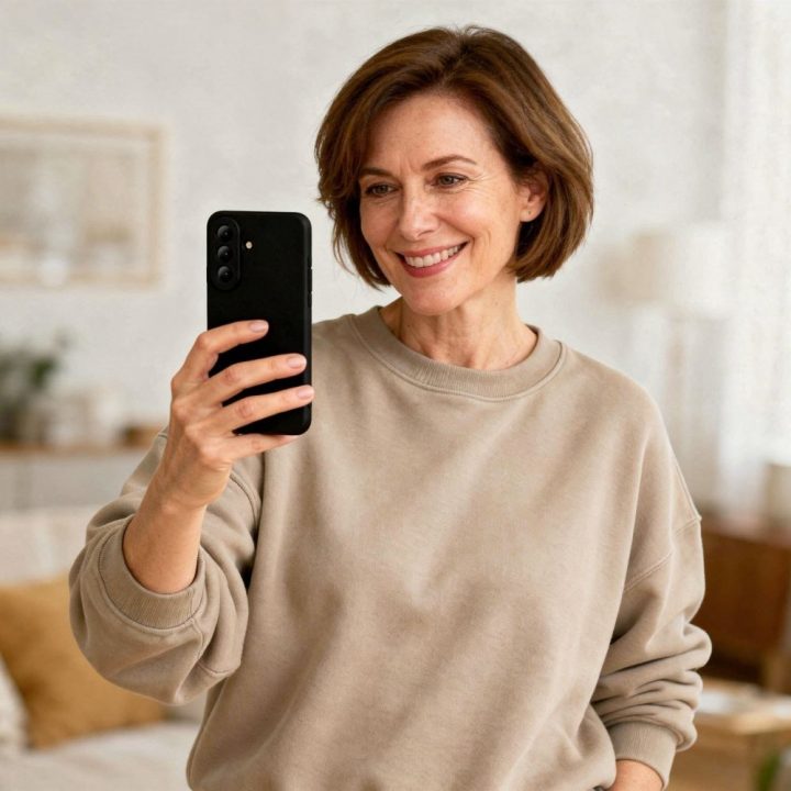 Telefono dėklas Samsung Galaxy A57 5G, juodas