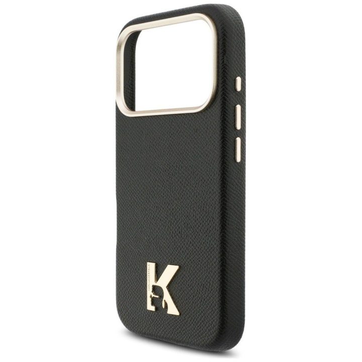 Telefono dėklas MagSafe iPhone 17 Pro, juodas Karl Lagerfeld