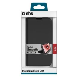 Telefono dėklas Motorola Moto G06, juodas (SBS)