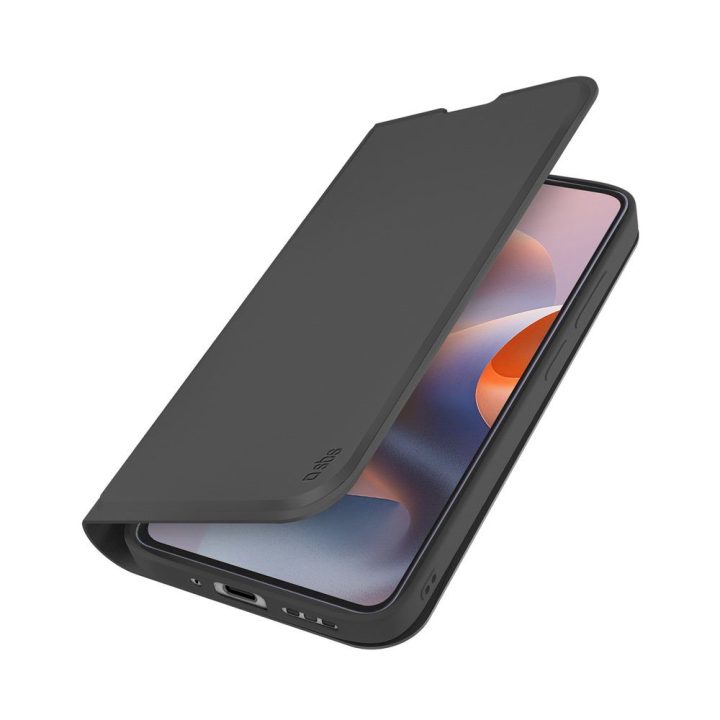 Telefono dėklas skirtas Motorola Moto G86, juodas, SBS