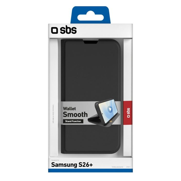 Telefono dėklas Samsung Galaxy S26 Plus, juodas