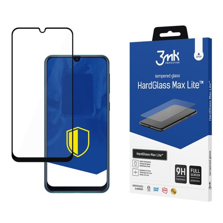 Grūdintas stiklas Samsung Galaxy M31 / M31 Prime, juodas, 3mk