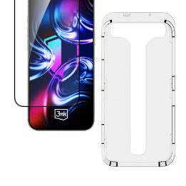 Telefono apsauginis grūdintas stiklas iPhone 12 Pro Max, 3mk Hardglass Max