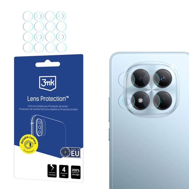 Kameros lęšio apsauginis stiklas Redmi Note 15 Pro 4G, Pro 5G ir Pro+ 5G, 0,16 mm