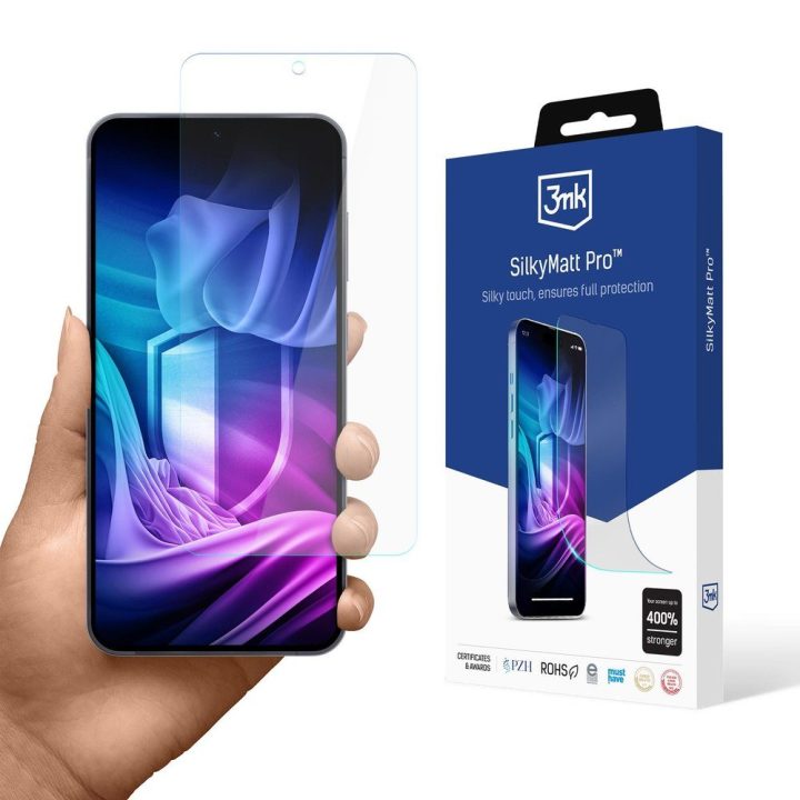 Apsauginė plėvelė Samsung Galaxy S26, matinė 3mk Silky Matt Pro