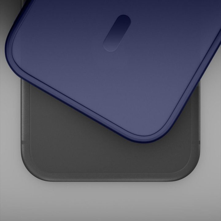Telefono dėklas iPhone 16 Pro Max, šviesiai mėlynas