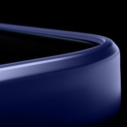 Telefono dėklas iPhone 16 Pro, mėlynas 3mk