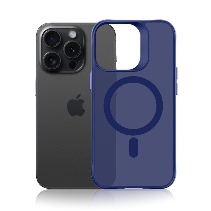 Telefono dėklas iPhone 16 Pro, mėlynas 3mk