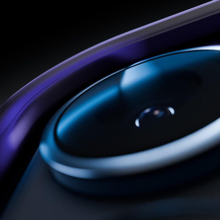 Telefono dėklas iPhone 16 Pro Max, violetinis permatomas 3mk
