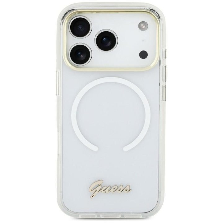 Telefono dėklas MagSafe, baltas Guess