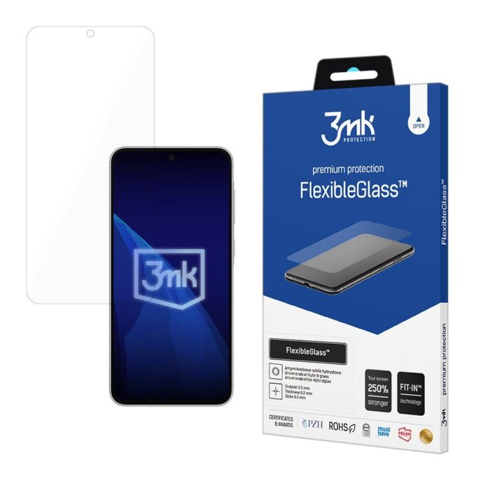 Telefono apsauginis stiklas Samsung Galaxy A57, 3mk