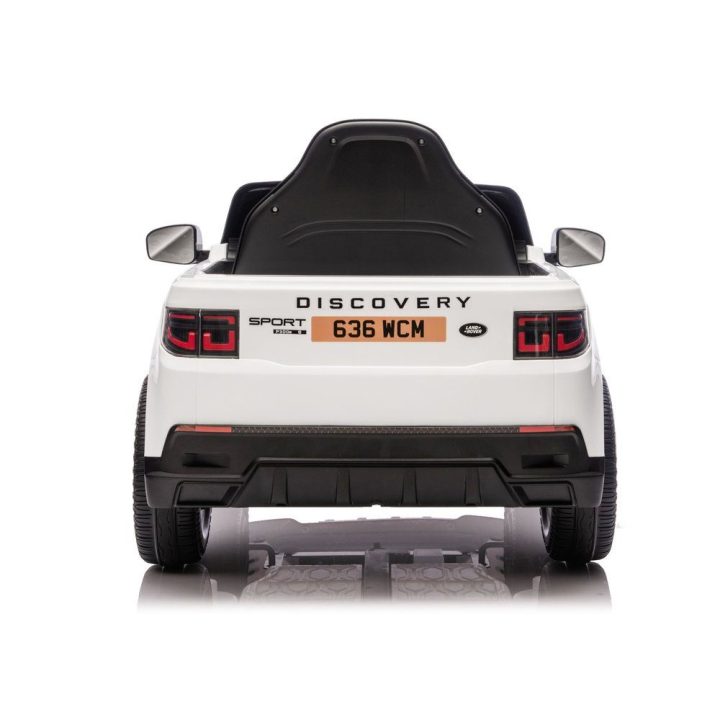 Vaikiškas elektrinis automobilis Land Rover, baltas