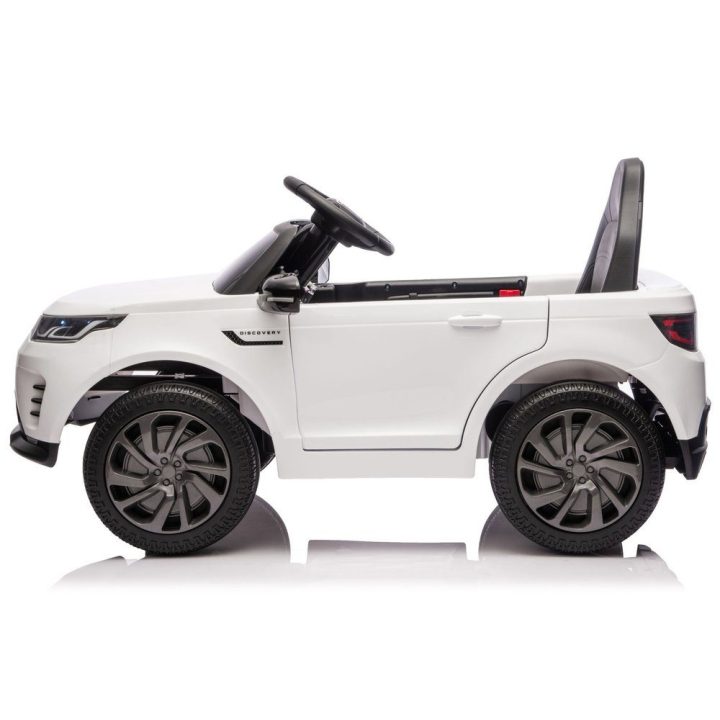 Vaikiškas elektrinis automobilis Land Rover, baltas