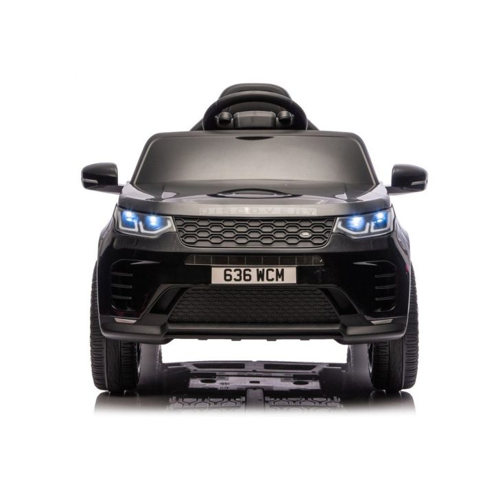 Vaikiškas elektromobilis juodas Land Rover Discovery