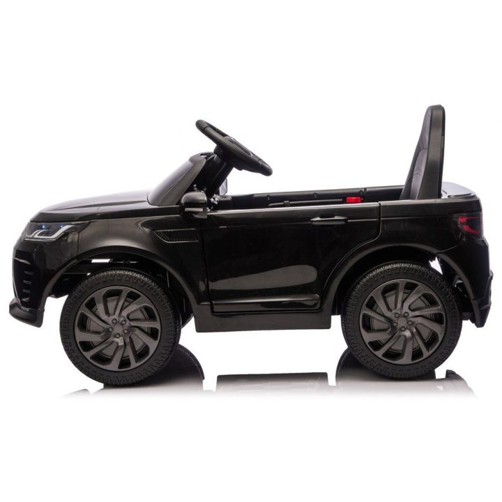 Vaikiškas elektromobilis juodas Land Rover Discovery