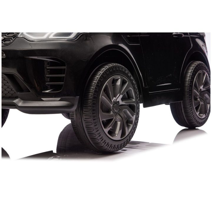 Vaikiškas elektromobilis juodas Land Rover Discovery