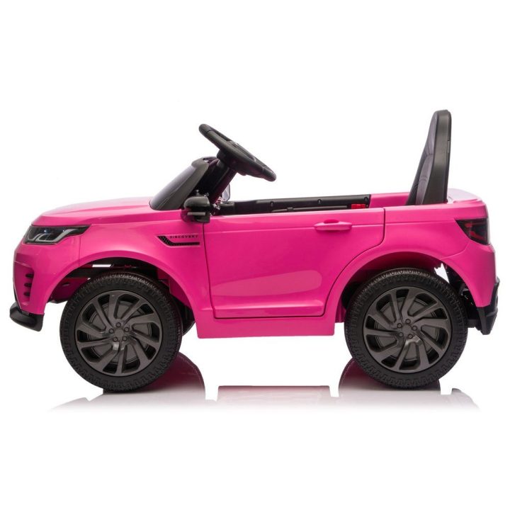 Vaikiškas elektromobilis rožinis Land Rover Discovery