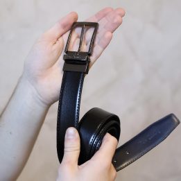 Vyriškas dovanų rinkinys iš natūralios odos Pierre Cardin