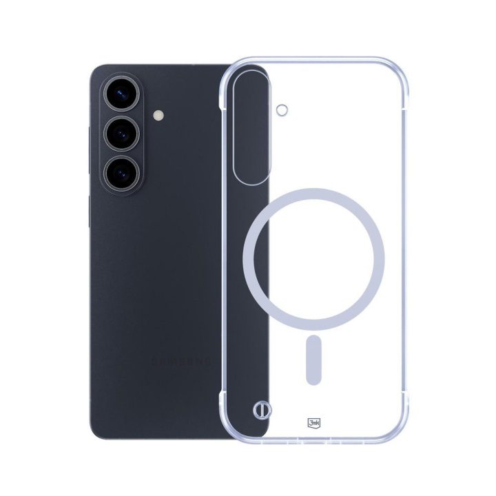 3mk Just20g MagCase skirtas Samsung Galaxy S26+ — skaidrus