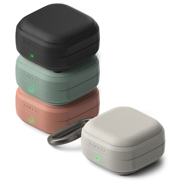 Ringke Onyx Magnetic ausinių dėklas Samsung Galaxy Buds 4 / Buds 4 Pro, juodas