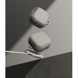 Apsauginis dėklas Samsung Galaxy Buds 4 / Buds 4 Pro, MagSafe, su karabinu – Ringke