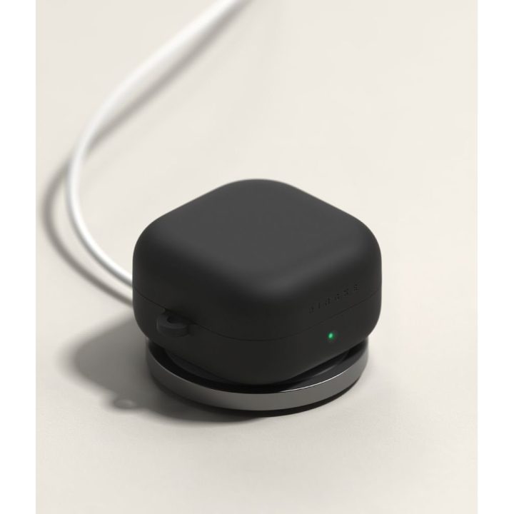 Ringke silikoninis dėklas Samsung Galaxy Buds 4 / Buds 4 Pro, juodas