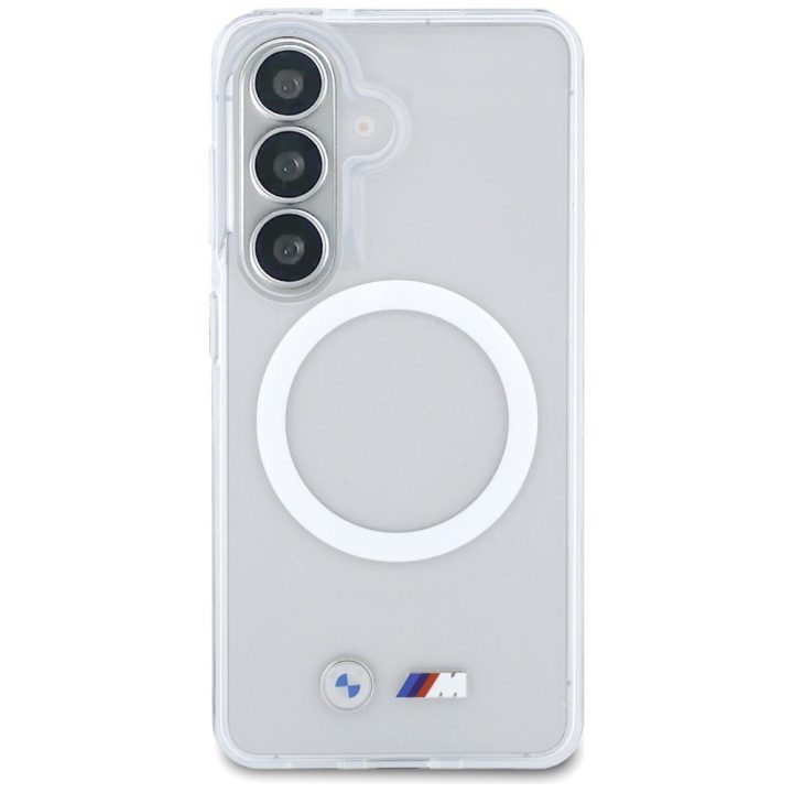 Skaidrus dėklas telefonui Samsung Galaxy S26, suderinamas su MagSafe, BMW IML Shockproof