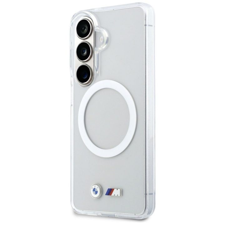 Skaidrus dėklas telefonui Samsung Galaxy S26, suderinamas su MagSafe, BMW IML Shockproof