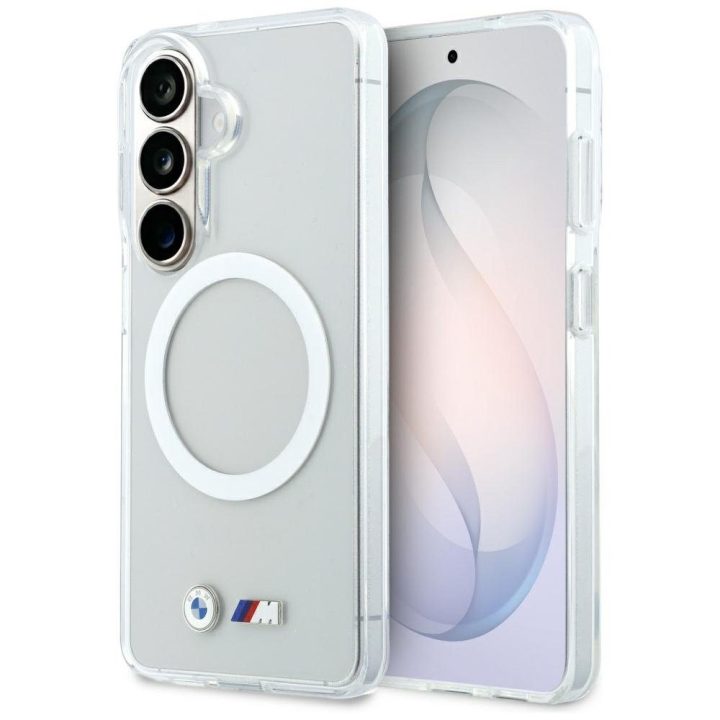 Skaidrus dėklas telefonui Samsung Galaxy S26, suderinamas su MagSafe, BMW IML Shockproof