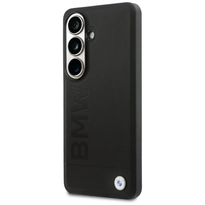 Telefono dėklas Samsung Galaxy S26 Plus MagSafe iš natūralios odos BMW