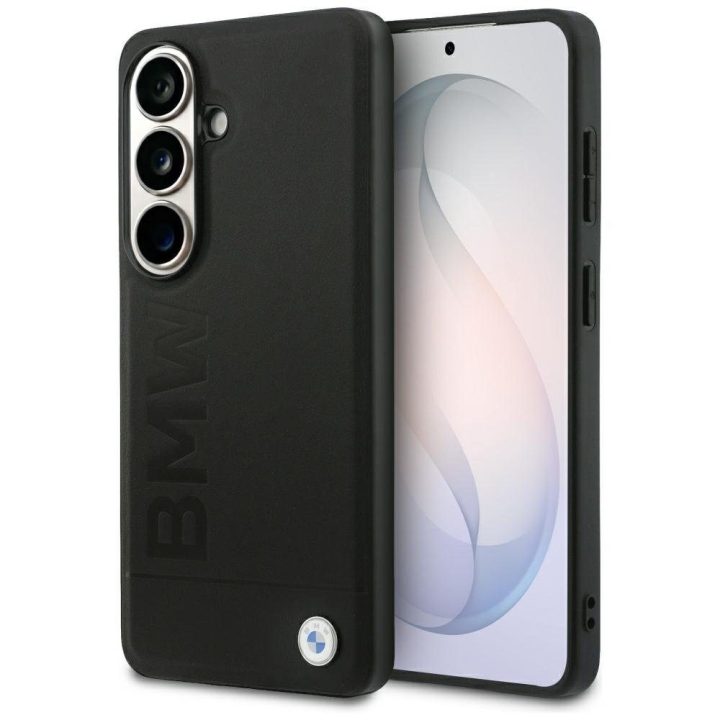 Telefono dėklas Samsung Galaxy S26 Plus MagSafe iš natūralios odos BMW