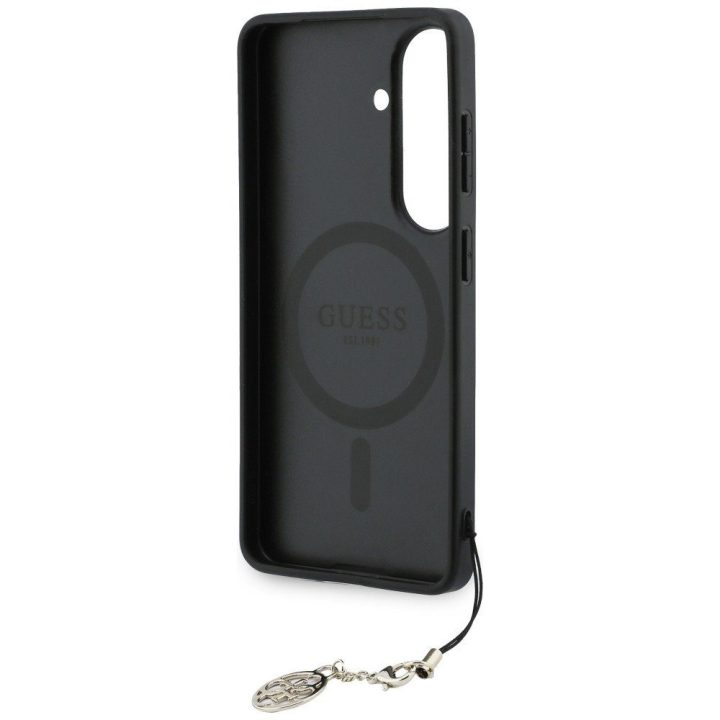 Samsung Galaxy S26 dėklas su MagSafe, juodas, Guess