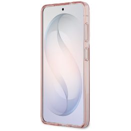 Apsauginis dėklas Samsung Galaxy S26, suderinamas su MagSafe, rožinis – Guess