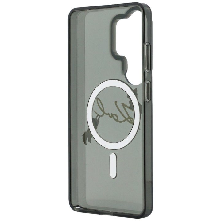 Karl Lagerfeld IML KC Script dėklas Samsung Galaxy S26 Ultra – juodas
