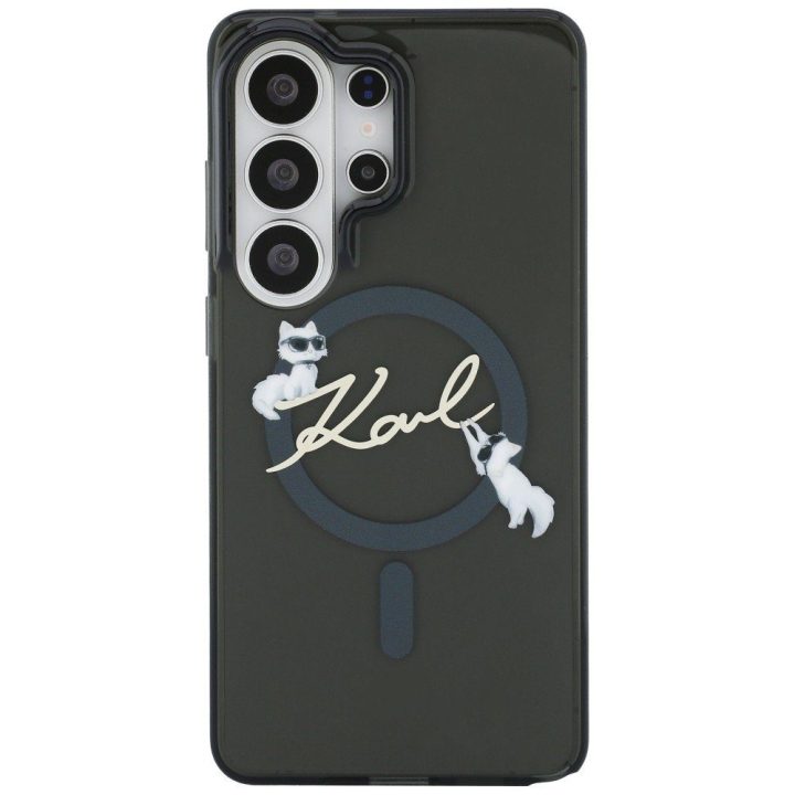 Karl Lagerfeld IML KC Script dėklas Samsung Galaxy S26 Ultra – juodas