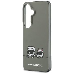 Karl Lagerfeld Peekaboo MagSafe dėklas Samsung Galaxy S26, juodas