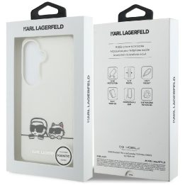 Apsauginis dėklas Samsung Galaxy S26 Plus, MagSafe, skaidrus Karl Lagerfeld