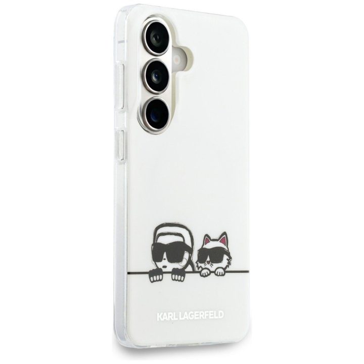 Apsauginis dėklas Samsung Galaxy S26 Plus, MagSafe, skaidrus Karl Lagerfeld
