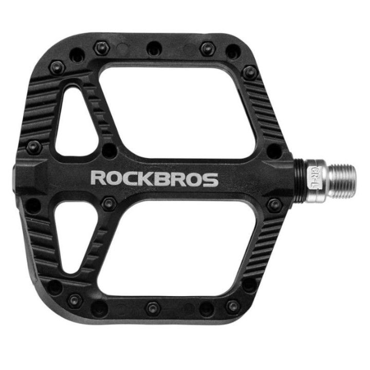 Platforminiai dviračių pedalai Rockbros, juodi