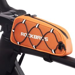 Krepšys ant rėmo RockBros 0,9 l, oranžinis