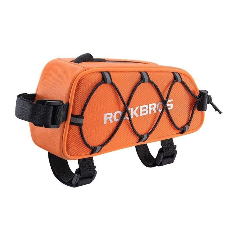 Krepšys ant rėmo RockBros 0,9 l, oranžinis
