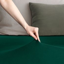 Paklodė su guma 100–120×200+30 Amber