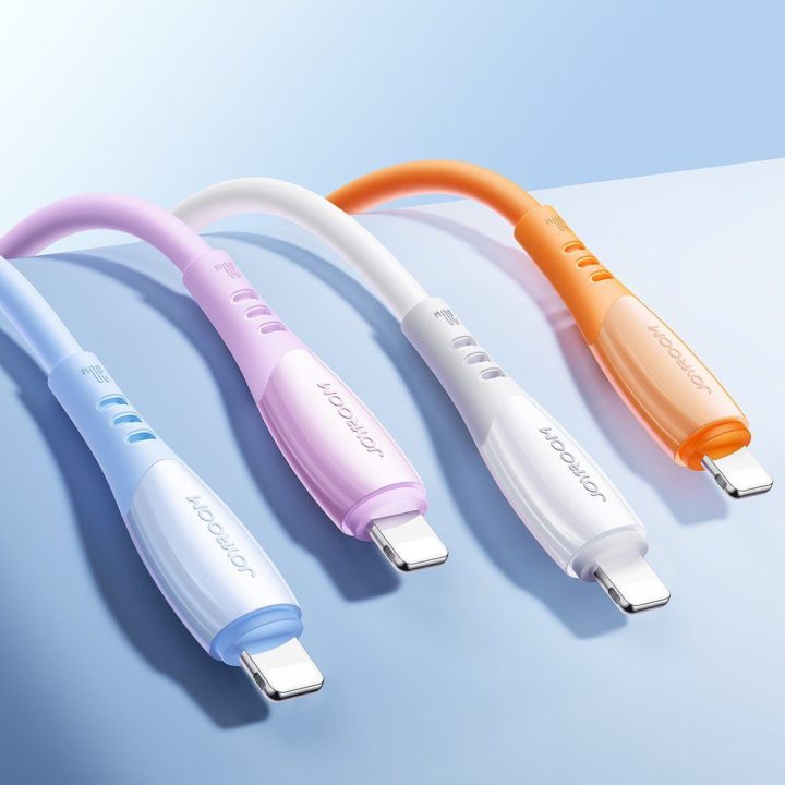 Įkrovimo kabelis USB-C į Lightning 1,2 m mėlynas Joyroom