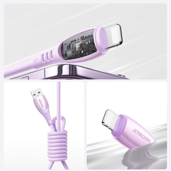 Kabelis 3 A violetinė Joyroom