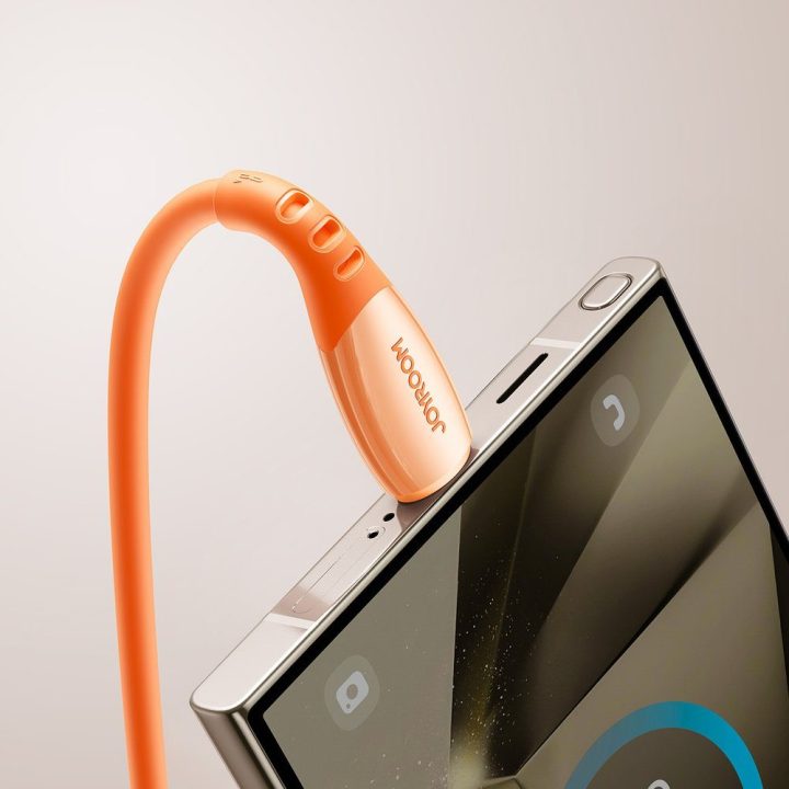 Kabelis USB-A–USB-C 1,2 m oranžinis Joyroom