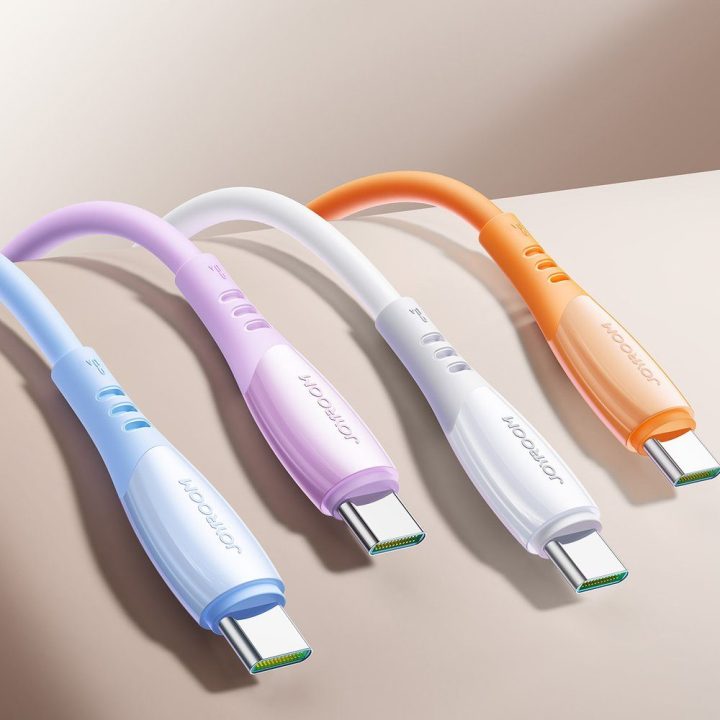Kabelis USB-A–USB-C 1,2 m oranžinis Joyroom
